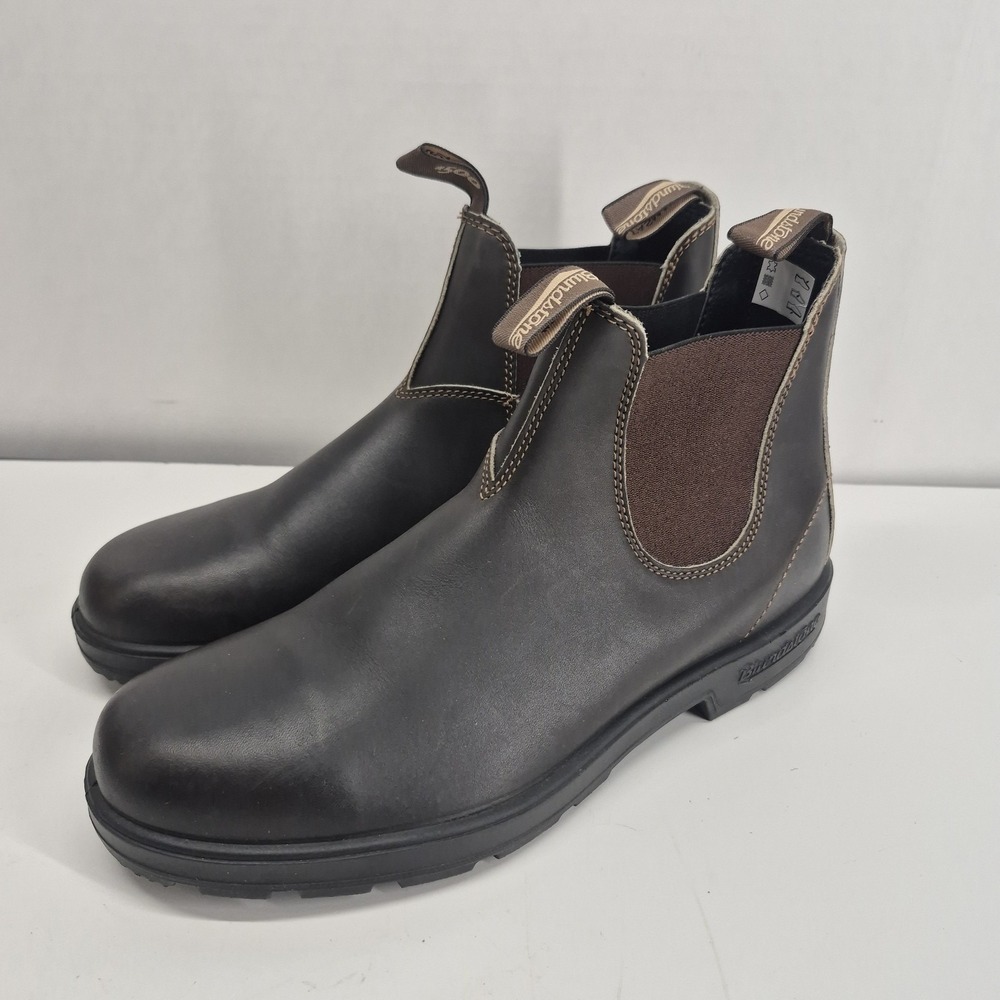 Blundstone 500 Men's Size 12 US (11 AUS/UK) Brown Chelsea Boots NIB